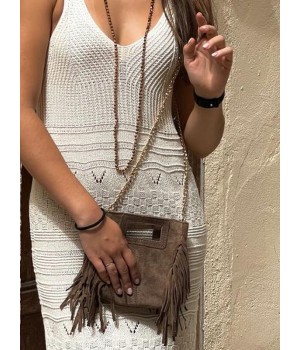 BOLSO FLECOS DE MUJER E&ABCN 