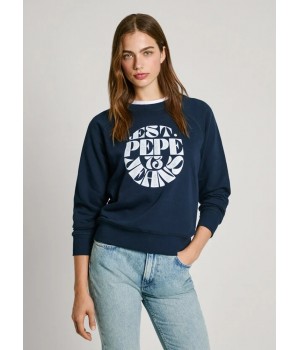 SUDADERA CUELLO REDONDO DE...