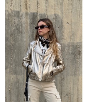CAZADORA BIKER DE MUJER...