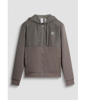 SUDADERA ABIERTA CON...