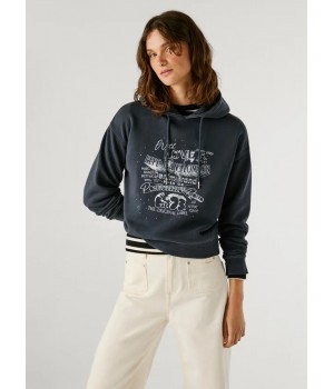 SUDADERA CON CAPUCHA DE...