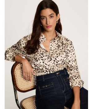 BRUSA ANIMAL PRINT DE DONA...