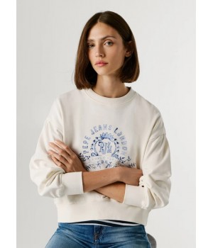SUDADERA CUELLO REDONDO DE...