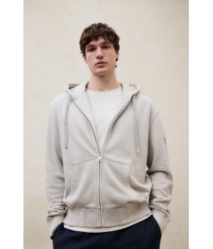 SUDADERA ABIERTA CON...