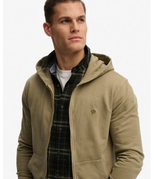 SUDADERA ABIERTA CON...