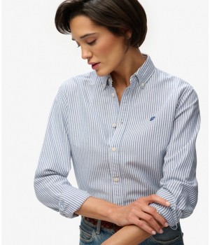 CAMISA RAYAS DE MUJER...