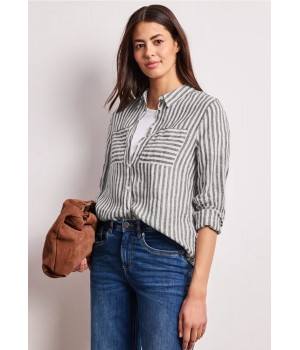 CAMISA RAYAS LINO DE MUJER...