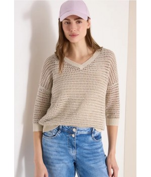 JERSEY CALADO DE MUJER CECIL 