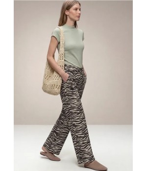 PANTALON ANCHO ANIMAL PRINT...