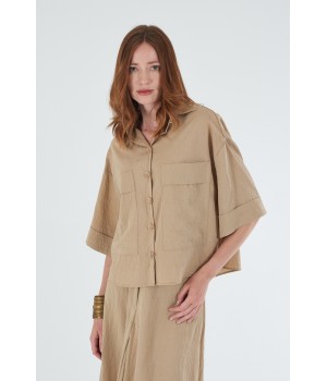 BLUSA MANGA CORTA DE MUJER...