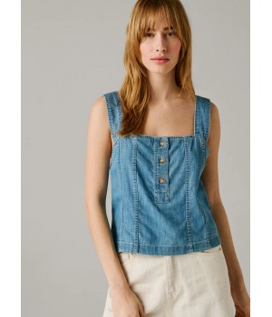 TOP DENIM DE MUJER PEPE JEANS 