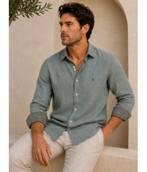 CAMISA MANIGA LLARGA 100%...