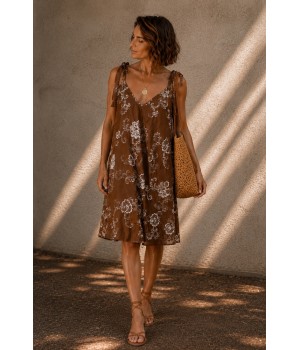 VESTIDO CORTO DE MUJER E&ABCN 