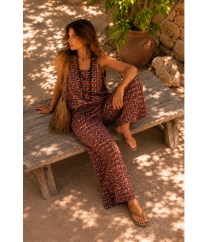 PANTALON ANCHO DE MUJER SEE...