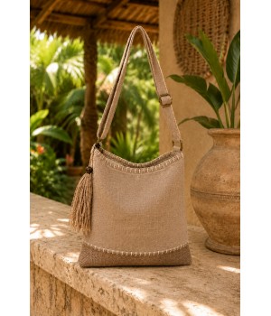 BOLSO RAFIA DE MUJER E&ABCN 