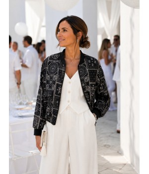 CAÇADORA BOMBER PRINT...