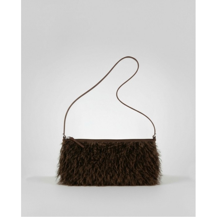 BOLSO BAGUETTE PELO DE MUJER SURKANA 