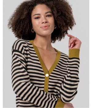 CARDIGAN RAYAS DE MUJER...