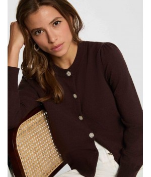 CARDIGAN CUELLO REDONDO DE...