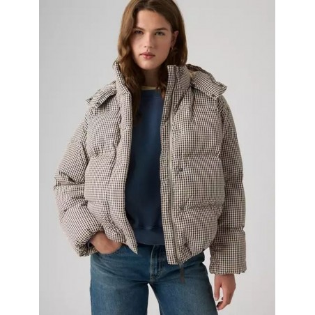 PLUMON CORTO CUADRO VICHY DE MUJER LEVI'S®