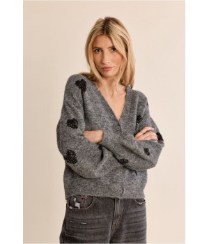 CARDIGAN AMB CORS DE DONA...