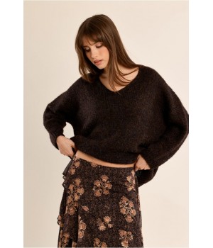 JERSEY CUELLO V DE MUJER...