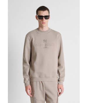 SUDADERA CUELLO REDONDO DE...
