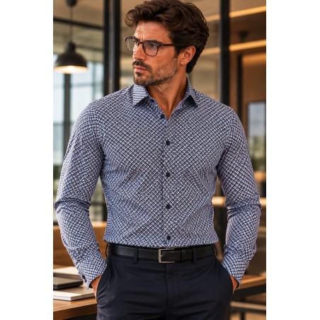 CAMISA MANGA LARGA TEJIDO TECH DE HOMBRE E&ABCN 