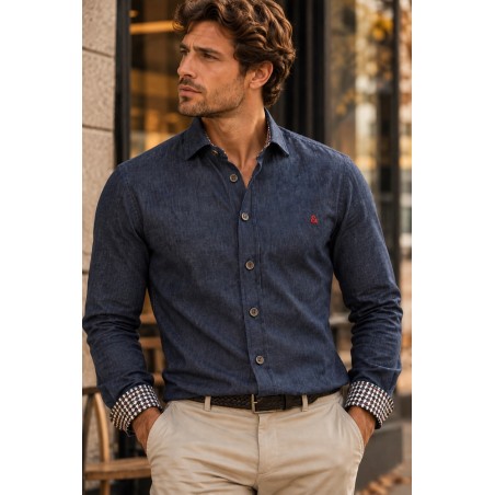 CAMISA MANGA LARGA DE HOMBRE E&ABCN 