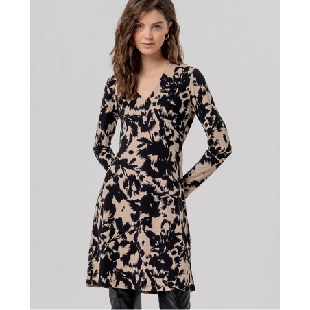 VESTIDO CORTO EVASE DE MUJER SURKANA 