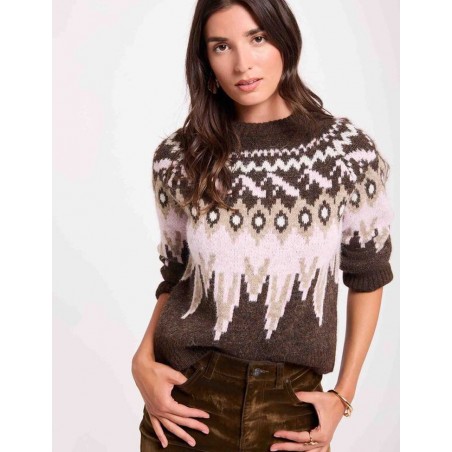 JERSEY CUELLO REDONDO DE MUJER MORGAN 