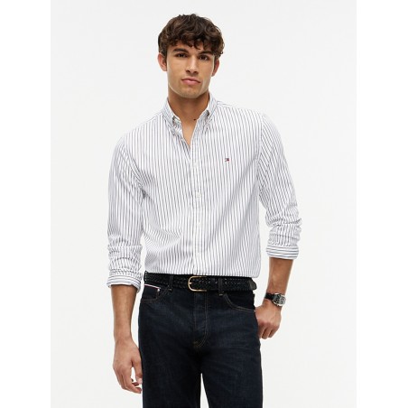 CAMISA RAYAS MANGA LARGA DE HOMBRE TOMMY HILFIGER 
