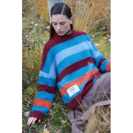 JERSEY RAYAS OVERSIZE DE MUJER VERB TO DO 