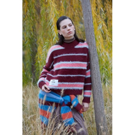 JERSEY RAYAS OVERSIZE DE MUJER VERB TO DO 