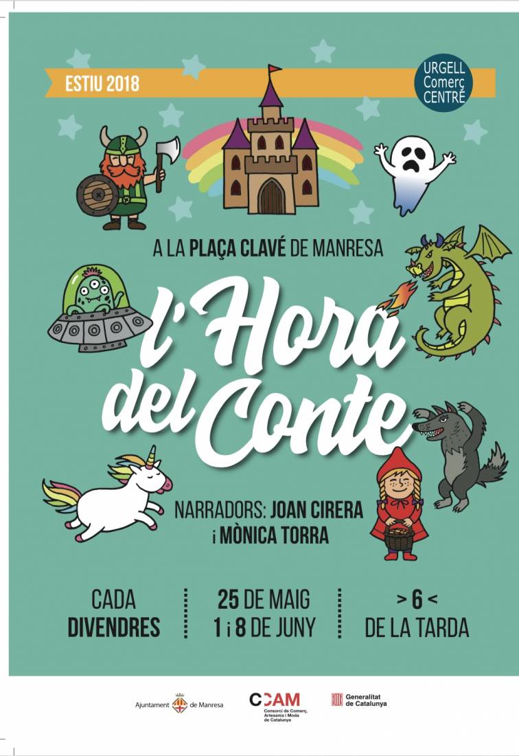 L'HORA DEL CONTE A LA PLAÇA CLAVÉ