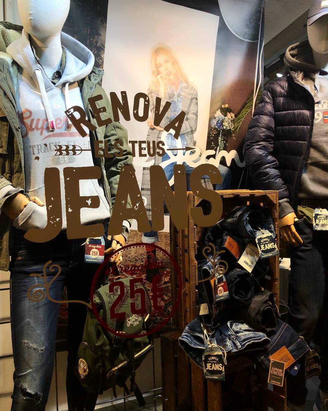 RENOVA ELS TEUS JEANS I ACONSEGUEIX 25€ DE REGAL