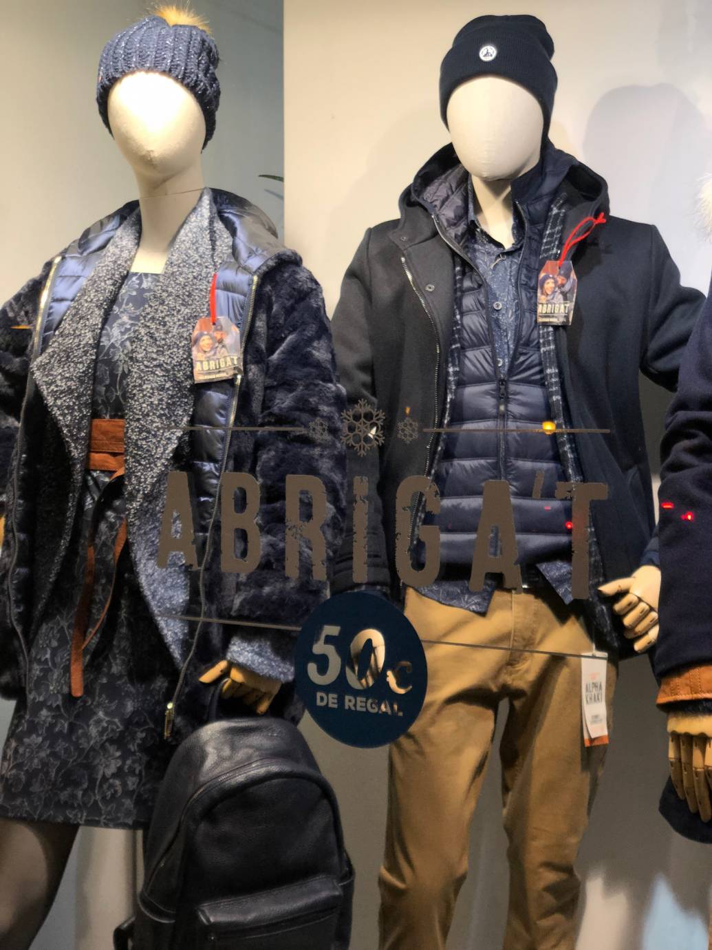 NOU WINDOW ABRIGA'T : Col·lecció BLUE ...de YessZee i GEOX