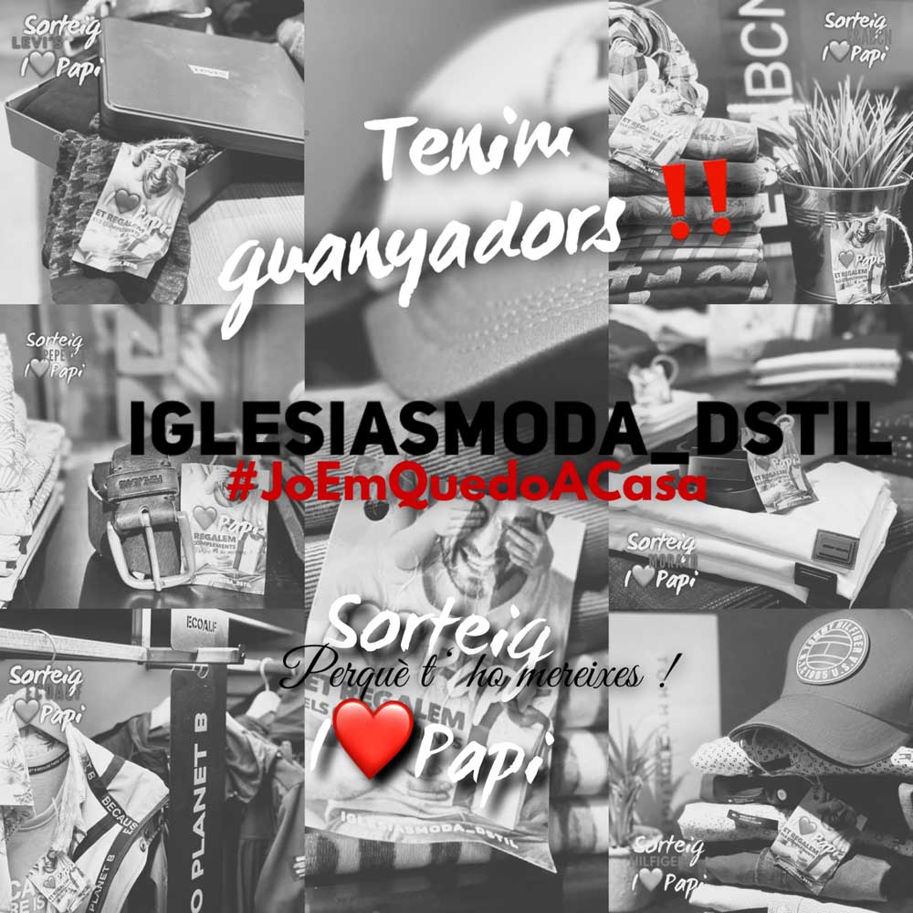 JA TENIM GUANYADORS CONCURS I♥PAPI