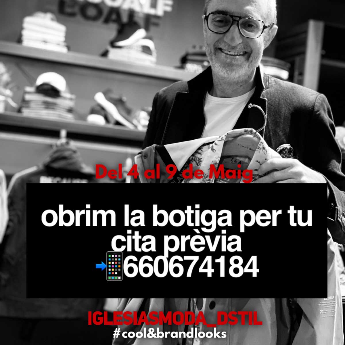 OBRIM LA BOTIGA PER A TU: DEMANA LA TEVA CITA