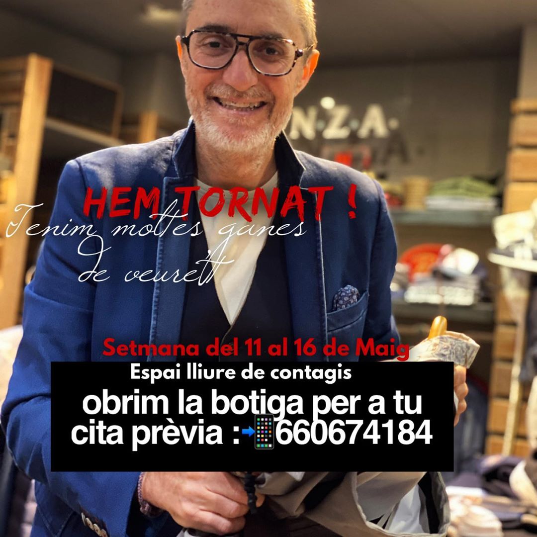 CITA PRÈVIA : BOTIGA OBERTA telf/whats 660674184