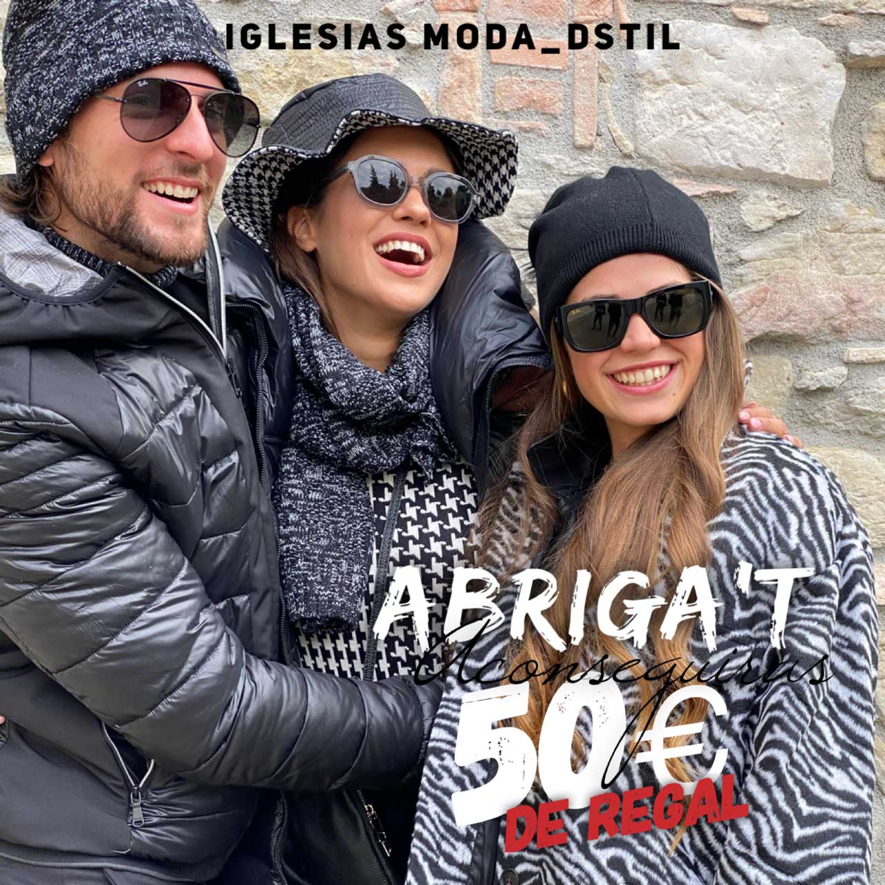 Promo ABRIGA'T: 50 € de REGAL per la compra de la teva peça d'ABRIC