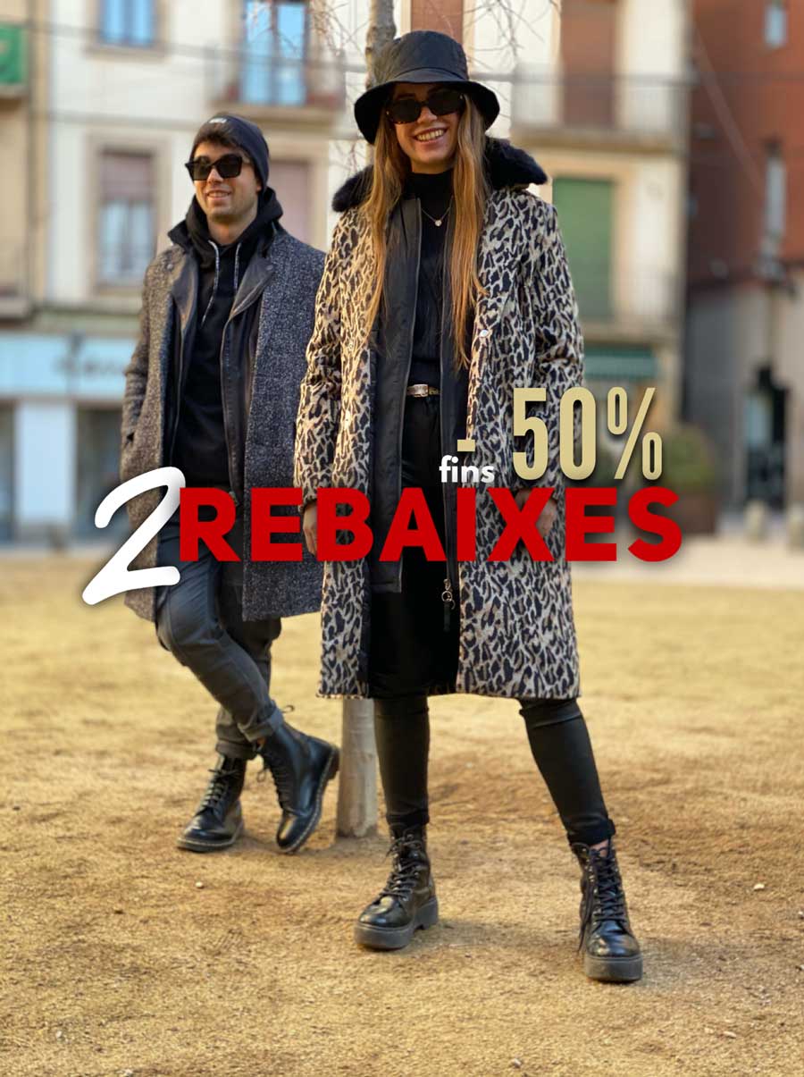 OTS GAUDIR JA DE LA COMPRA ON LINE, de les 2REBAIXES, dels dtes fins 50% En molts casos sabem que no pots venir, sabem que no pots gaudir de la compra física ... CLICA I GAUDEIX DE LA COMPRA ON LINE CLICA I GAUDEIX DE LA TEVA BOTIGA