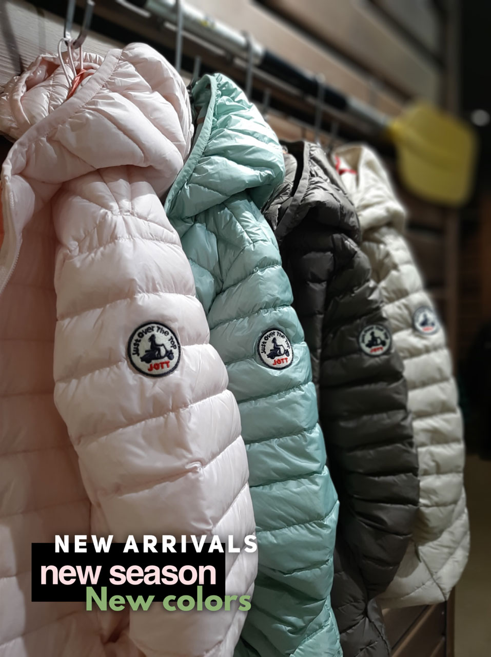 NEW ARRIVALS Jott, new season, new colors: També online