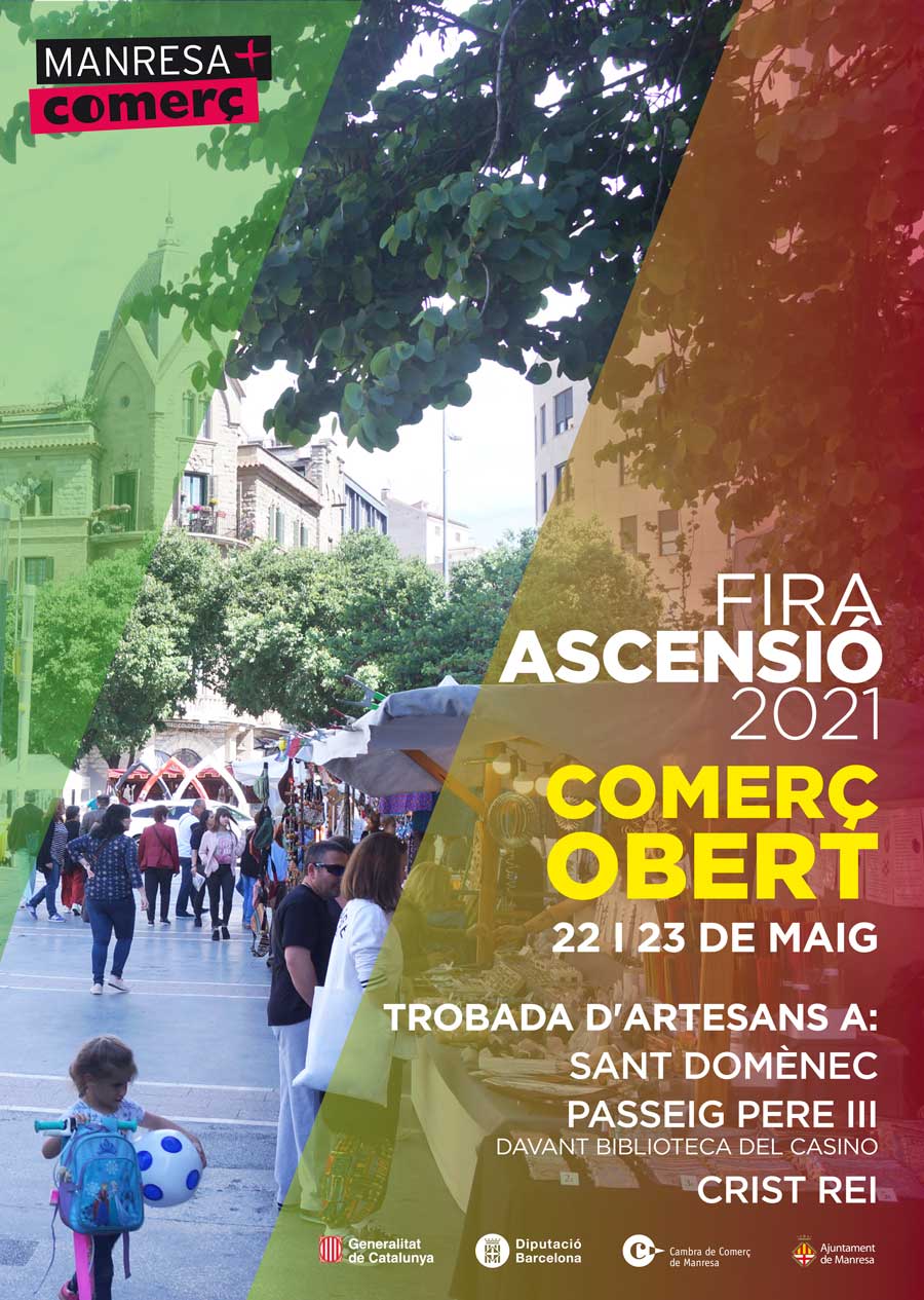 22 i 23 de maig: Fira de l'Ascensió. Comerç Obert