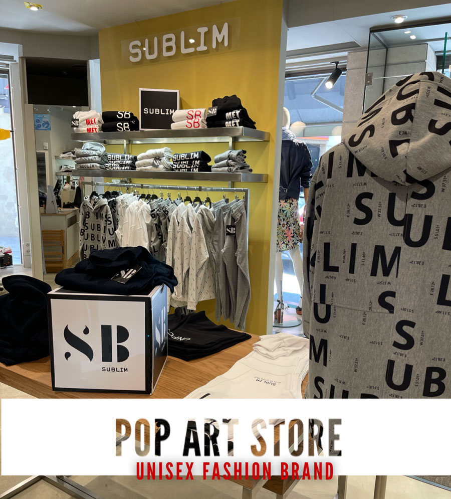 Pop Art Store: Sublim, unixex active brand