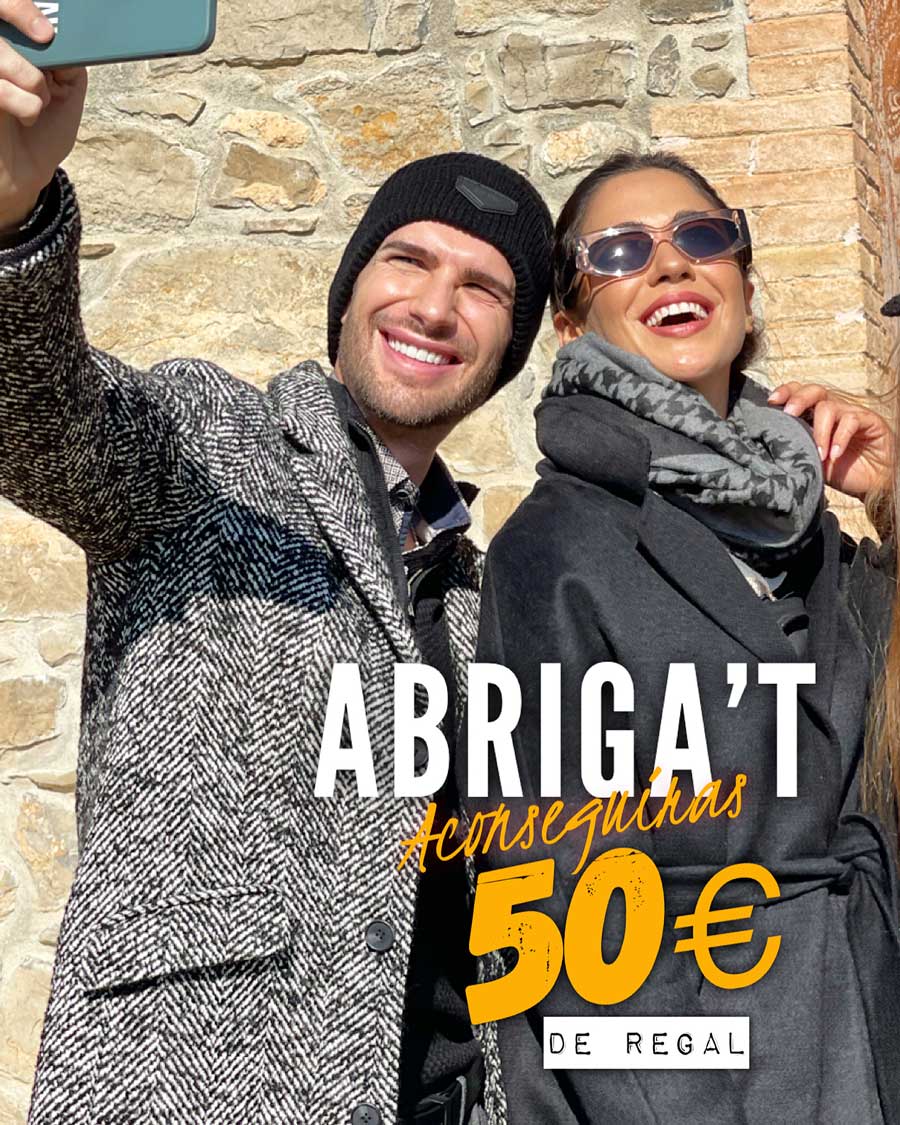 50€ de REGAL: New promo ABRIGA’T