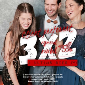 3x2 Últims dies - Diumenge 12 OBERT