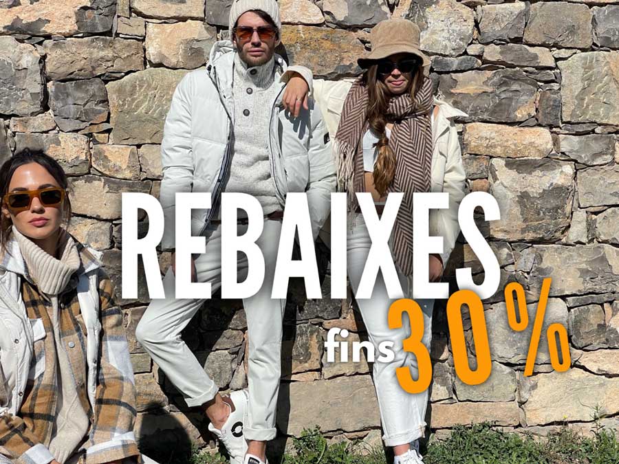 Ja de Rebaixes, ja Online. Descomptes fins al 30%