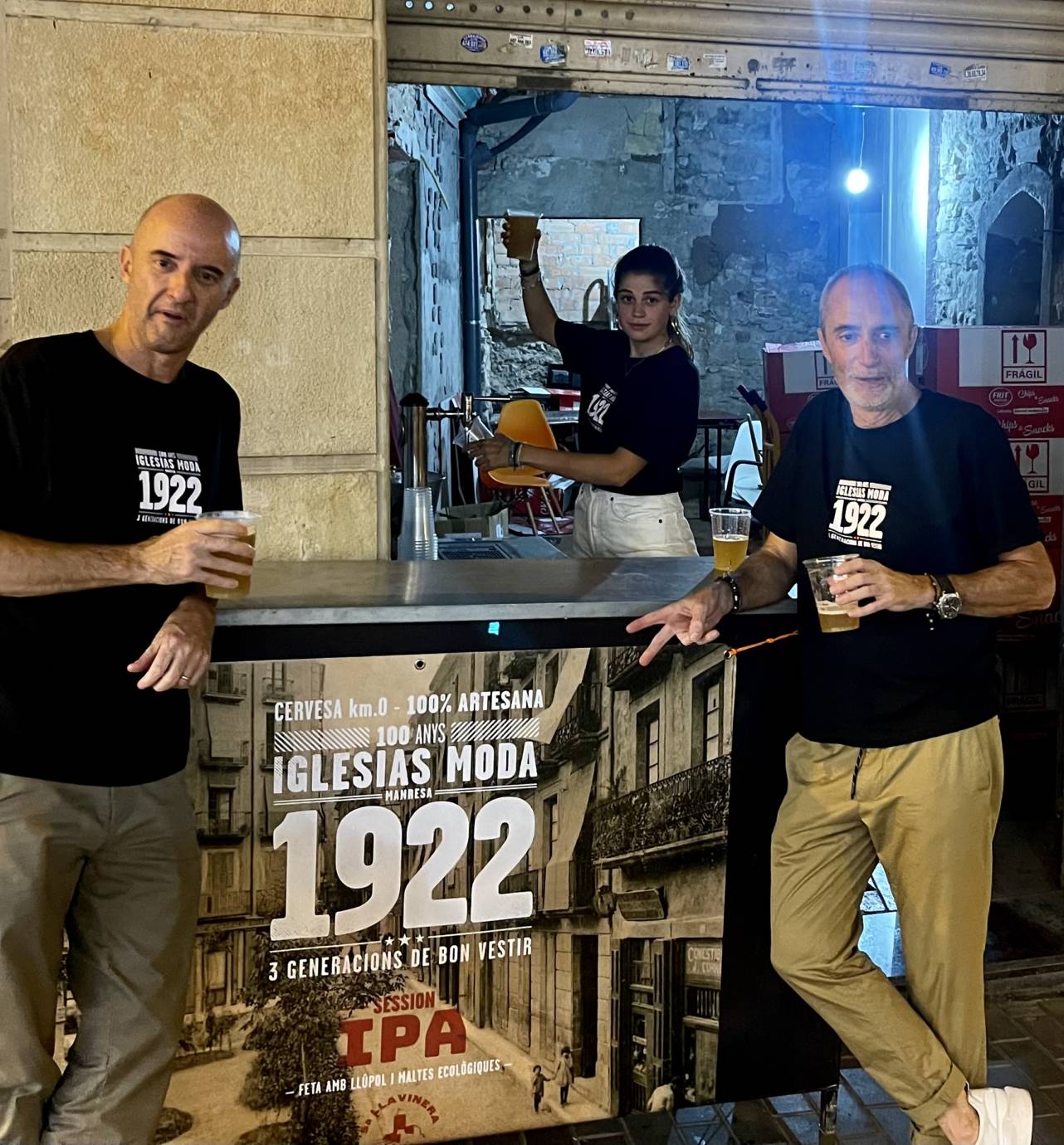 Cervesa IGLESIAS_1922. Avui tirador al CENTENARI FEST