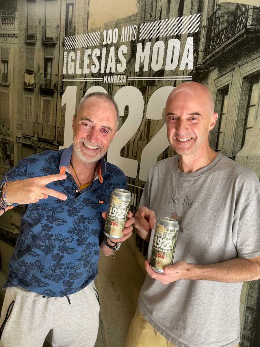 La Cervesa IPA IGLESIAS_1922 🍺 Fresca i aromàtica. Per gaudir del CENTENARI 💯🔝